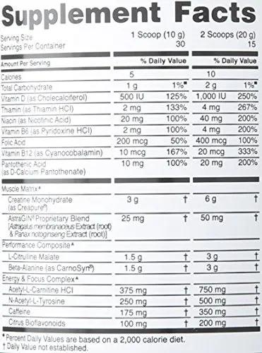 Optimum Nutrition Gold Standard Pre-Workout with Creatine, Beta-Alanine, and Caffeine for Energy, Flavor: Blueberry Lemonade, 30 Servings