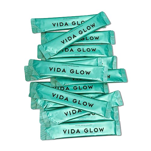 Vida Glow - Natural Hydrolysed Marine Collagen Sachets | Promotes Glowing Skin + Smooths Fine Lines Vida Glow