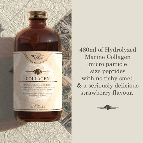 Sky Premium Life Hydrolysed Collagen Type I Food Supplement - Strawberry Taste Sky Premium Life