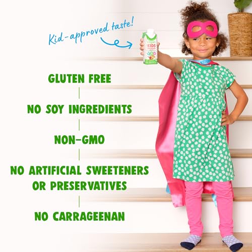 Orgain Organic Kids Nutritional Protein Shake, Strawberry - Kids Snacks with 8g Dairy Orgain