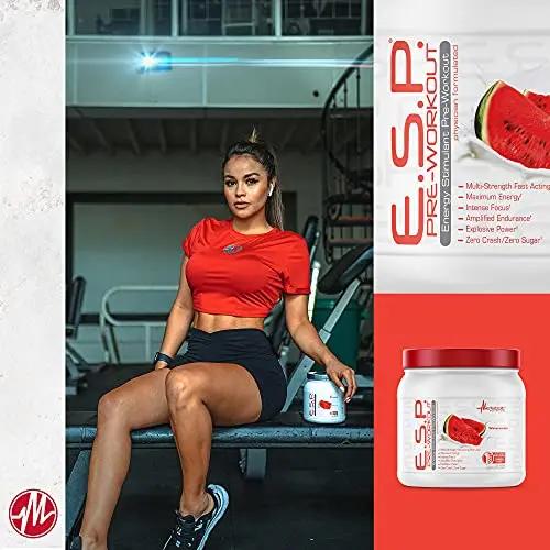 Metabolic Nutrition | ESP - Stimulating Pre Workout, Pre Intra Workout Supplement | Energy Metabolic Nutrition