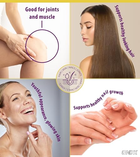 Premium Collagen Powder (Type I, III) Hydrolysed Bovine Collagen Peptides Powder - Halal Certified ONYX INGREDIENTS 101