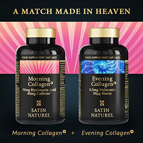 Marine Collagen - 60 Capsules of Type 1 Hydrolysed Marine Collagen SatinNaturel