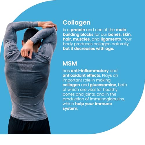 Swedish Nutra Collagen 10000 Joint Shots | High Strength Type 1, 2 & 3 Collagen for Body, Joints & Ligaments Swedish Nutra