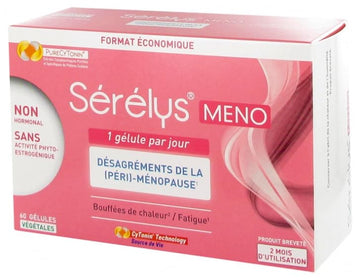 Sérélys Meno (Pre)-Menopause Discomfort 60 Capsules a Food Supplement Treatment