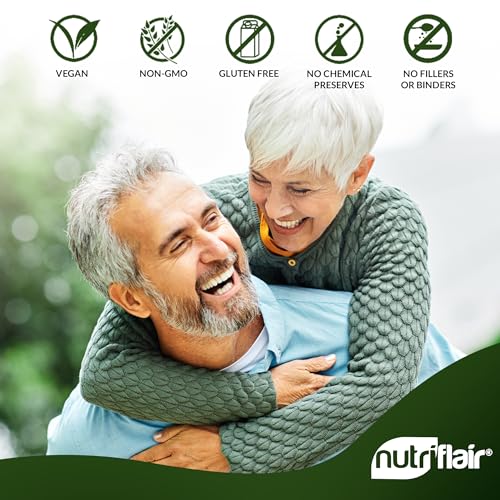 NutriFlair DIM Supplement 400mg with Bioperine, 120 Capsules - Diindolylmethane