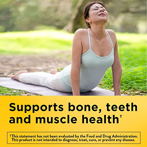 Nature Made Vitamin D3 2000 IU (50 mcg), Dietary Supplement for Bone, Teeth, Muscle Nature Made