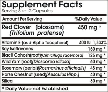 Red Clover Advanced Menopause Complex // 180 Capsules // Pure // by PureControl Supplements