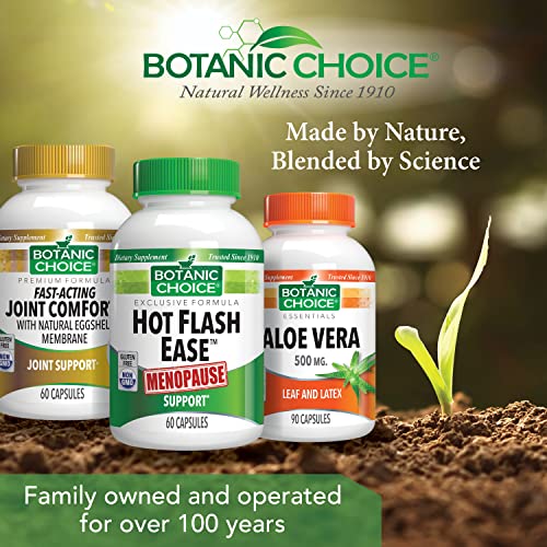 Botanic Choice Natural Menopause Hot Flash Relief Balance Supplement for Women - Powerful Herbal Blend