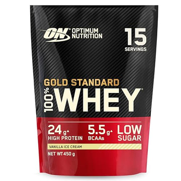 Optimum Nutrition Gold Standard 100% Whey Muscle Building and Recovery Protein Powder