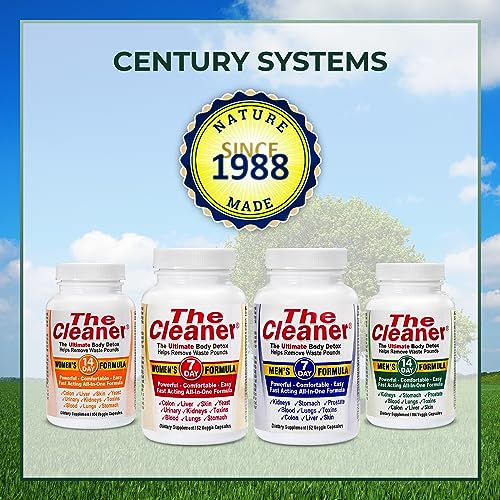 Century Systems The Cleaner Detox, Powerful 14-Day Complete Internal Cleansing Formula Century Systems