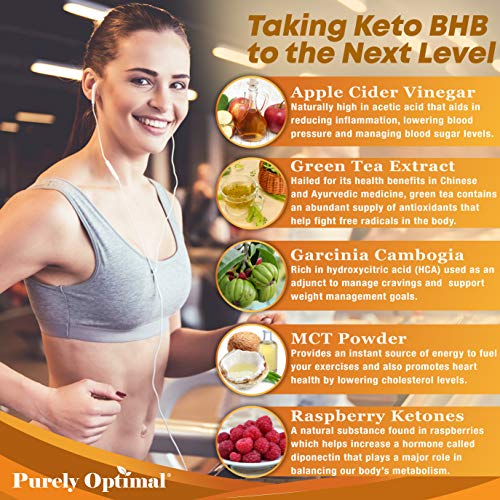Premium Keto Pills + Apple Cider Vinegar Capsules with Mother - Utilize Fat