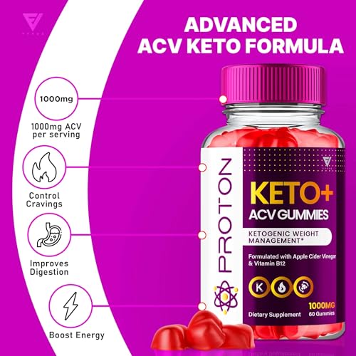 Proton Protein Keto ACV Gummies, Proton Keto + ACV Gummies Advanced Weight Loss Fyvus