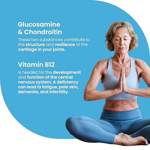 Swedish Nutra Joint Support Collagen - Pack of 500ml, 33 Day Supply | Berry Flavour | with Vitmain C & Glucosamine Swedish Nutra