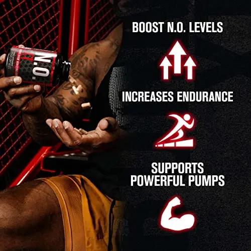 Jacked Factory Nitrosurge Shred Thermogenic Pre-Workout in Fruit Punch & N.O. XT Nitric Oxide Booster for Men & Women
