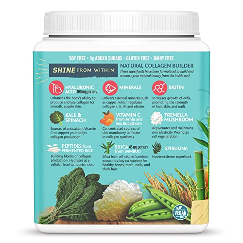 Sunwarrior Plant-Based Vegan Youthful Beauty Collagen Building Protein Peptides Sunwarrior