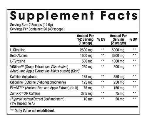 Arms Race Nutrition Harness Pre-Workout, 20 Servings (Key West) Arms Race Nutrition