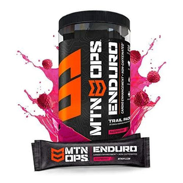 MTN OPS Enduro Trail Packs Nitric Oxide Supplement & Stim-Free Pre Workout - 20 Servings