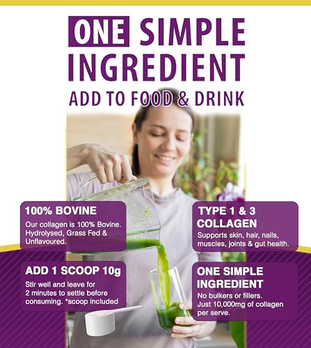 Premium Collagen Powder (Type I, III) Hydrolysed Bovine Collagen Peptides Powder - Halal Certified ONYX INGREDIENTS 101