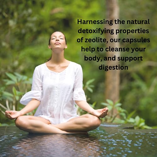 BUCKLEBURY Zeolite Micronized Smart Mineral Capsules - Supports Detox, Immune BUCKLEBURY