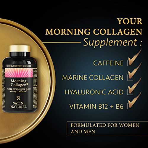 Marine Collagen - 60 Capsules of Type 1 Hydrolysed Marine Collagen SatinNaturel
