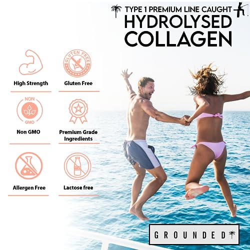Hydrolysed Marine Collagen 700mg with Hyaluronic Acid, Vitamin C, Vitamin E, Copper & Biotin G R O U N D E D COFFEE SCRUB