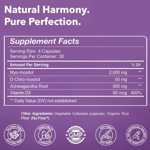 Intimate Rose Myo-Inositol & D-Chiro Inositol Blend - 40:1 Blend - Fertility, Hormonal Balan Intimate Rose