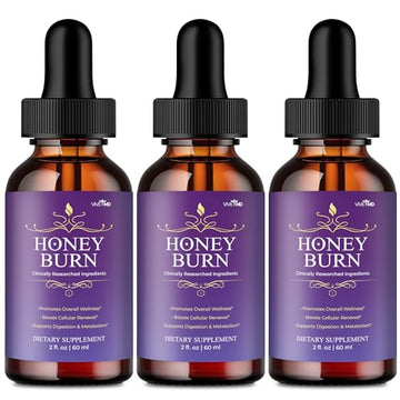 Honey Burn Weight Loss Drops - Official Formula - Premium Quality Honey Drops Boost