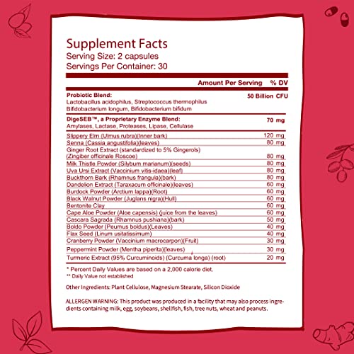 GOBIOTIX Detox Probiotic Supplement with Digestive Enzymes, Milk Thistle, Turmeric GOBIOTIX