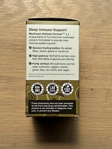 DailyNutra Mushroom Defense Formula - Immune Support Supplement | Organic DailyNutra