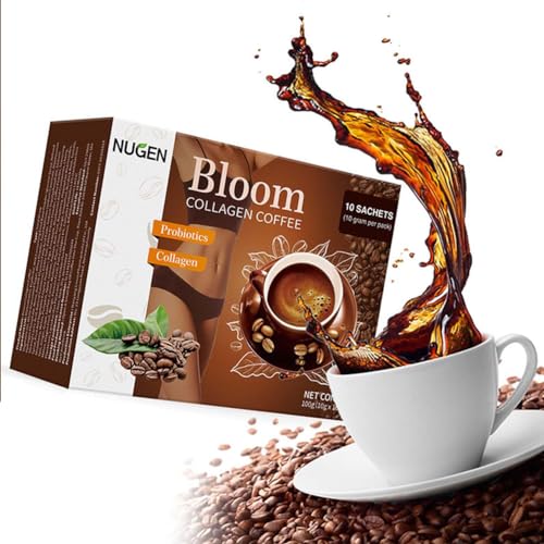 Bloom Collagen Coffee, Collagen Coffee from Japan, Bloom Coffee Collagen HOPASRISEE