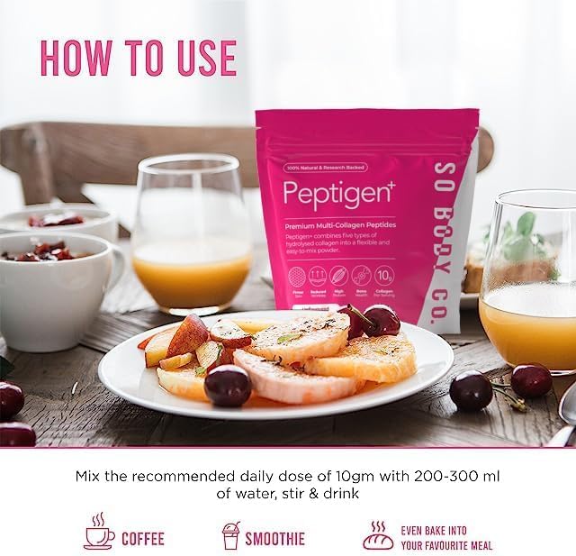 SoBodyCo Premium Collagen Supplement, Unique 5 Types of Collagen Powder, 300000mg, Collagen Peptides, Collagen So Body Co