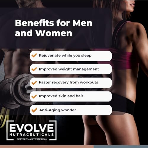 Evolve Nutraceuticals HGH Booster (150 Count) Anti-Aging, Increase Stamina and Energy Evolve Nutraceuticals