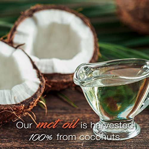 200mg Caffeine Pills - MCT Oil from 100% Coconuts + 100mg L-Theanine, Advanced Energy SmarterVitamins