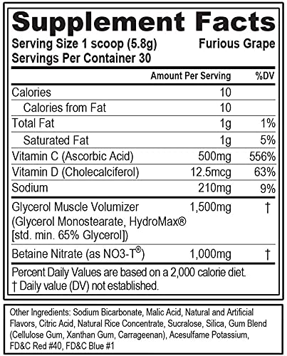 EVL PumpMode Nitric Oxide Supplement - Nitric Oxide Booster Pump Pre Workout Powder Evlution