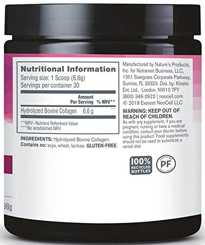 Neocell - Super Collagen Powder - 198g - Supports Healthy Skin, Hair, Nails, and Joints - Aids Collagen Production" Neocell