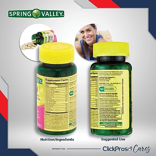 Spring Valley Prenatal Multivitamin/Multimineral for Pregnant and Nursing Women Dietary Supplement