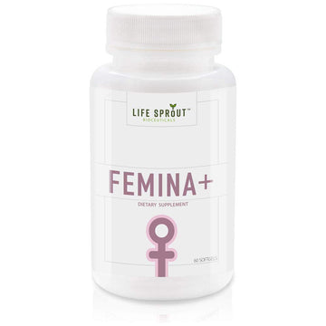 Femina + for Perimenopause and Menopause, with Black Cohosh - 60 Softgel Capsules