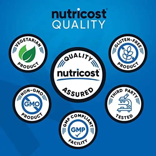 Nutricost Stim-Free Pre-Workout Powder Fruit Punch 30 Servings - Gluten Free, Non-GMO Nutricost