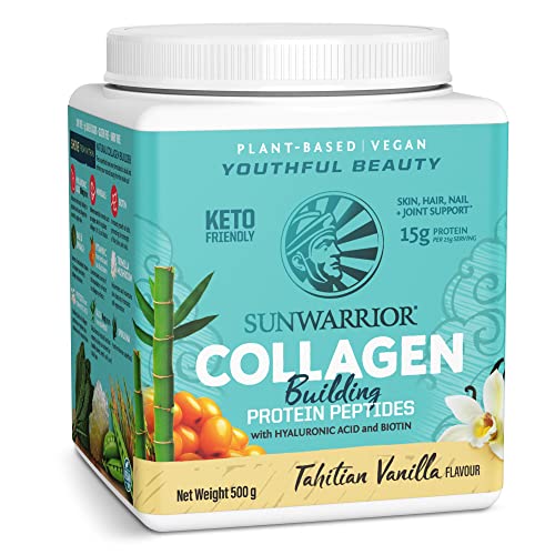 Sunwarrior Plant-Based Vegan Youthful Beauty Collagen Building Protein Peptides Sunwarrior