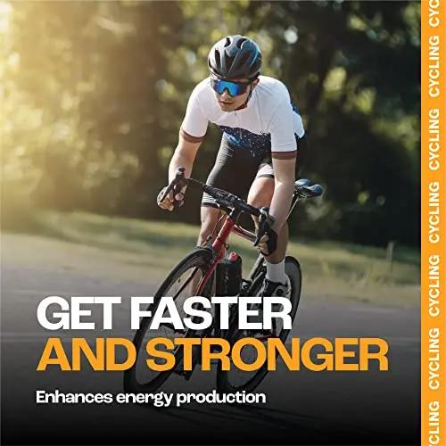 MMUSA Cyclist-Optimized Pre-Workout Serum. Amplifies Cycling Stamina, Energy & Focus. Elevates Nitric Oxide Levels, Fights Fatigue. Superior Bioavailable Creatine. Immunity Boost. Grape, 5.1 Fl Oz