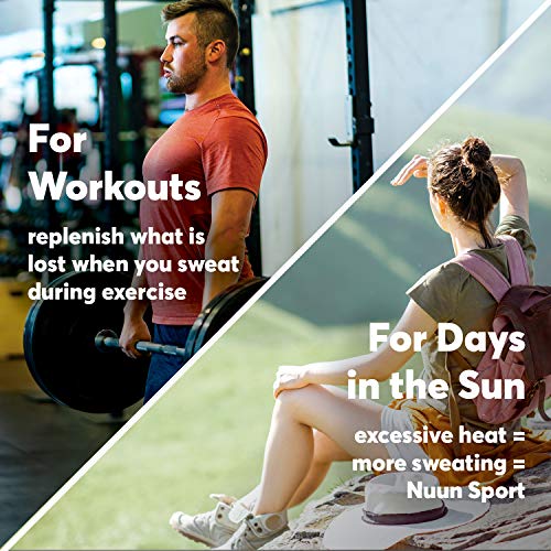 Nuun Sport Electrolyte Tablets for Proactive Hydration, Mixed Citrus Berry Flavors, 4 Pack Nuun