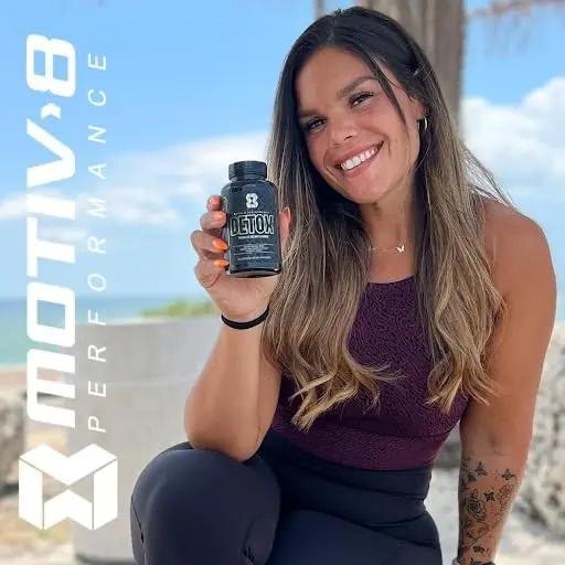 Motiv-8 Non Stim Pre-Workout, Boost Energy and Focus, Improve Workouts, Enhances Mood, Increases Pump, No Crash, No Jitters (30 Servings, Strawberry Kiwi)
