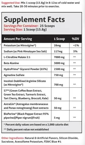 FRONTLINE FORMULATIONS Pumpageddon, Non Stim Pre-Workout Powder, Explosive Workouts, Insane Endurance, Skin Splitting Pumps, Veteran Owned and Operated, Packaging May Vary (25 Servings, Peach Rings)
