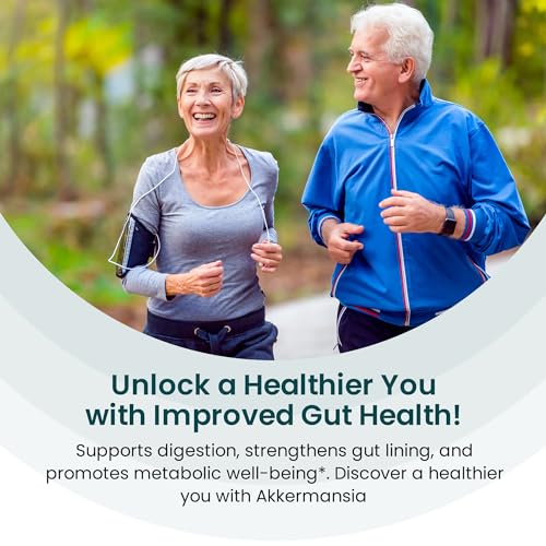 Akkermansia Muciniphila Probiotics for Digestive Health - 5 Billion TFU Akkermansia Probiotic UpNourish