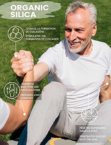 SILICIUM G5 Gel | Transdermal Silica Supplement for Skin Application and Dermal Absorption SILICIUM G5