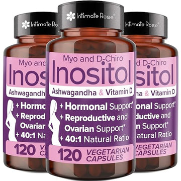 Intimate Rose Myo-Inositol & D-Chiro Inositol Blend - 40:1 Blend - Fertility, Hormonal Balan