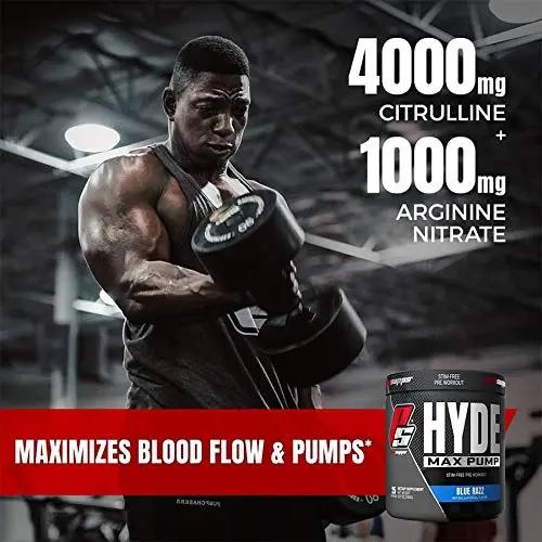 PROSUPPS Mr. Hyde Signature Blue Razz and Hyde Max Pump Blue Razz Bundle