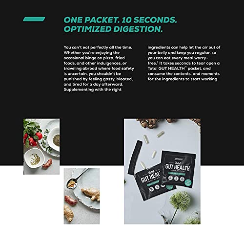 ONNIT Total Gut Health - Complete Probiotics & Digestive Enzyme Supplement ONNIT